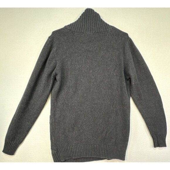 Method Mens Preppy Neck Wrap Pullover Sweater XXL Charcoal Gray - Picture 11 of 13
